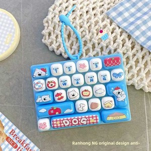 Tastiera Meccanica Antistress a 26 Tasti a Forma di Animale, Giocattolo Creativo per <span class=keywords><strong>Bambini</strong></span> e Studenti, con Borsa Portatile - Product Image 5