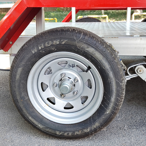 Nouvelle remorque pour excavatrice galvanisée RLD à vente chaude, capacité de charge de 2000 kg, double essieu, 0,8 à 2,0 tonnes, garantie d'un an - Product Image 5