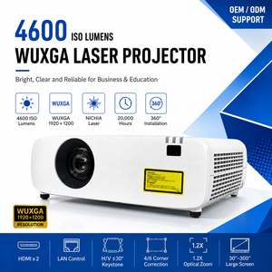 <span class=keywords><strong>Projecteur</strong></span> laser OEM ODM WUXGA 4600 lumens ISO pour salle de classe, salle de réunion et centre de formation - Product Image 1