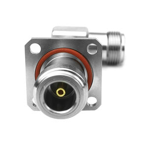 90 °   Conectores de unión con brida de acero inoxidable 304 con cabezal SMA/N, versión extendida impermeable - Product Image 5