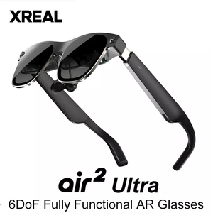 Gafas AR Inteligentes <span class=keywords><strong>XREAL</strong></span> <span class=keywords><strong>Air</strong></span> 2 Ultra 6DoF, 120Hz, 1080P, Pantalla Gigante de 130 Pulgadas, 4K, 3D, Flotación Espacial, Hardware AR Electrocrómico - Product Image 1