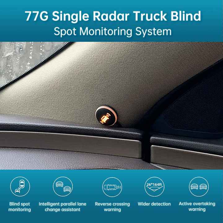 77GHz 60-70 Millimeter Wave Radar Sensor Universal Truck Warning BSD ...