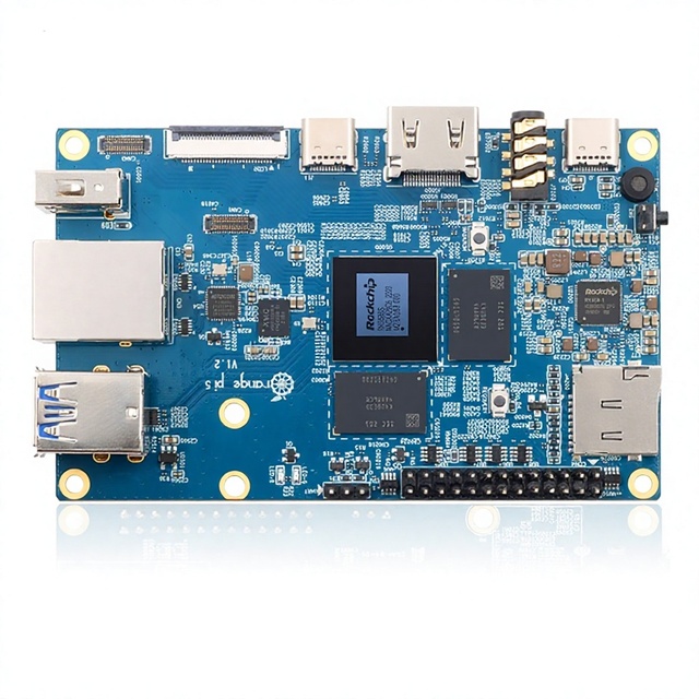 Orange Pi 5 4GB/8GB/16GB RK3588S PCIE Module External WiFi/BT SSD Gigabit Ethernet Single Board Computer Android Debian OS