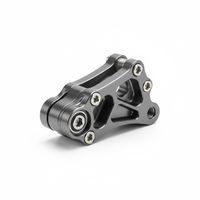 Cadre de patins à roulettes en aluminium 7075 de haute précision usiné par CNC, léger, pour la course de vitesse, service OEM