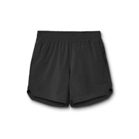 Aoyema OEM Camo Solid 2in1 Short de course pour homme Séchage rapide Double couche Respirant Élastique Short de sport pour homme avec poches