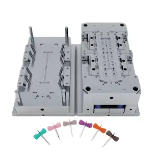 塑料制造商冷流道安全Iv输液头皮静脉套装针翼房塑料注射模具
