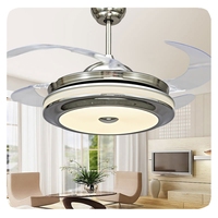 NUEVO Diseñador moderno Decorativo Vintage Dormitorio Hogar Iluminación Montaje empotrado Led Ventiladores Lámpara de techo