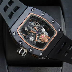 Luxury Men's 66 Skeleton <b>Watch</b> Sapphire Crystal Automatic Mechanical Hollow Dial Wristwatch High Quality - Product Image 6