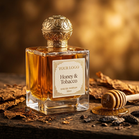 Étiquettes de parfum personnalisées en rouleau, autocollants imperméables en feuille d'or, ensemble d'étiquettes mates pour la marque de parfums de luxe