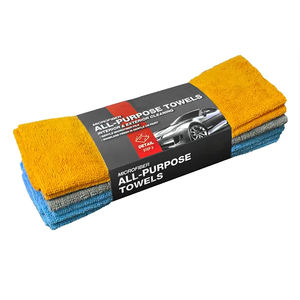 Paño de Limpieza de Microfibra Personalizado <span class=keywords><strong>para</strong></span> Cocina, Piso, Baño, Secado, Lavado de <span class=keywords><strong>Vasos</strong></span>, Hecho de Material de Microfibra de Poliéster - Product Image 1