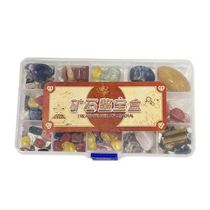 Pack <span class=keywords><strong>de</strong></span> recharge <span class=keywords><strong>de</strong></span> jouets d'excavation pour enfants : minerai, sac <span class=keywords><strong>de</strong></span> sable, pierres précieuses, modèle d'archéologie KG005, emballage boîte blanche - Product Image 5