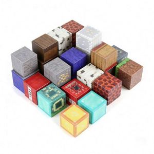 TOYSRUNNER Young Builder Industrial Magnet Cube Construction <b>Set</b> STEM Educational Sensory Moulded Plastic <b>Building</b> Learning - Product Image 5