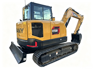 Mini-excavatrice SANY SY55U SY60C à prix avantageux, petite pelle sur chenilles de 5,5 tonnes, nouvelle pelle à vendre - Product Image 1