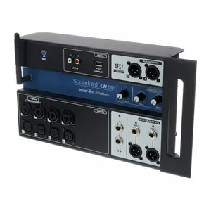 Soundcraft Ui12 Rack Digital Mixer Audio Sound Equipment 12-Channel Digital Console With Integrated Stagebox And DSP