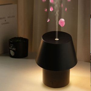 Lámpara con forma de paraguas, difusor de aroma, humidificador alimentado por USB de 160ml con luz Led para sala de estar, dormitorio, uso junto a la cama - Product Image 3