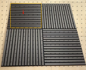 Panneau acoustique hexagonal moderne en bois avec dos en feutre PET noir pour <span class=keywords><strong>studio</strong></span>, chambre et école - Product Image 4