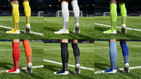 Chaussettes de football unisexes épaisses antidérapantes à compression avec dos en tissu éponge mi-mollet respirantes et anti-transpiration modèle ultime H-145