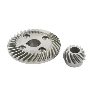 CNC Electric Spiral Bevel Ring Pinion Gear Set,Power Transmission Gear Hardware Parts