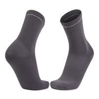 Chaussettes de course athlétiques haute performance personnalisées, compression, coussinets en nylon, chaussettes de sport pour le cyclisme sur sentier