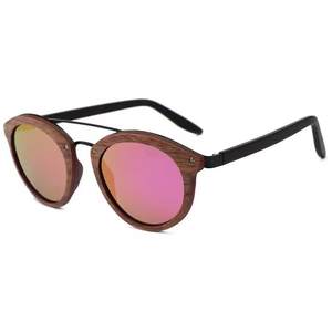 Vente en gros de lunettes de soleil en bois polarisées <span class=keywords><strong>cat</strong></span> 3 <span class=keywords><strong>uv</strong></span> <span class=keywords><strong>400</strong></span> avec logo personnalisé avec monture en métal - Product Image 2
