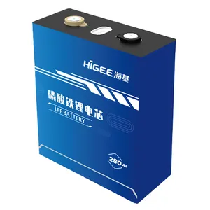 Higee Lfp Lifepo4电池8000循环3.2v 280ah电池电机电池200ah 24v锂电池