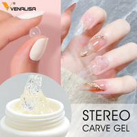 VENALISA — Gel de peinture UV, nouveau vernis pour Nail Art, Sculpture stéréo, laque, effet émaillé