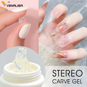 VENALISA — Gel de peinture UV, nouveau <span class=keywords><strong>vernis</strong></span> pour Nail Art, Sculpture stéréo, laque, effet émaillé - Product Image 4