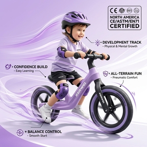 Nouveau modèle 2026 – Vélo d'équilibre pour enfants avec cadre en nylon OEM et roues en EVA, prix réduit, options de roues au choix - Product Image 4
