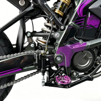 Kit de frein arrière double CNC pour moto électrique tout-terrain, système de commande double à levier manuel et pédale au pied, compatible avec Surron Talaria