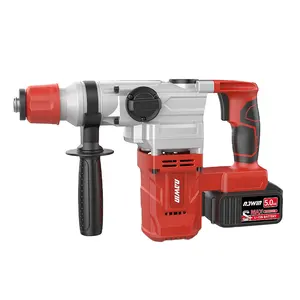 Nawin Handheld Rotary 3J Impact Hammer Drill Electric Cordless Hammer Drilling High Power Tools for Buildings Concrete Breaker