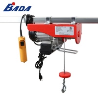 Palans électriques neufs certifiés ETL BADA PA500B 500 lb/1100 lb 120 V avec télécommande et câble métallique