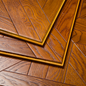 Parquet en bois AVANTIMORA CE multicouche en chêne brossé, qualité AB, écologique, imperméable, T&G 15 mm, pour centre commercial - Product Image 2