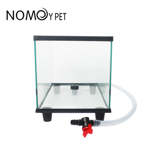 2020 Nieuwe Transparante Glazen Bodem Afvoer Vis Schildpad Tank <span class=keywords><strong>Aquarium</strong></span> Habitat - Product Image 2