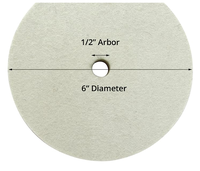 Disque abrasif en nylon, coton et laine, roue de polissage en feutre pour le polissage des carreaux de céramique et l'élimination des surfaces de porcelaine