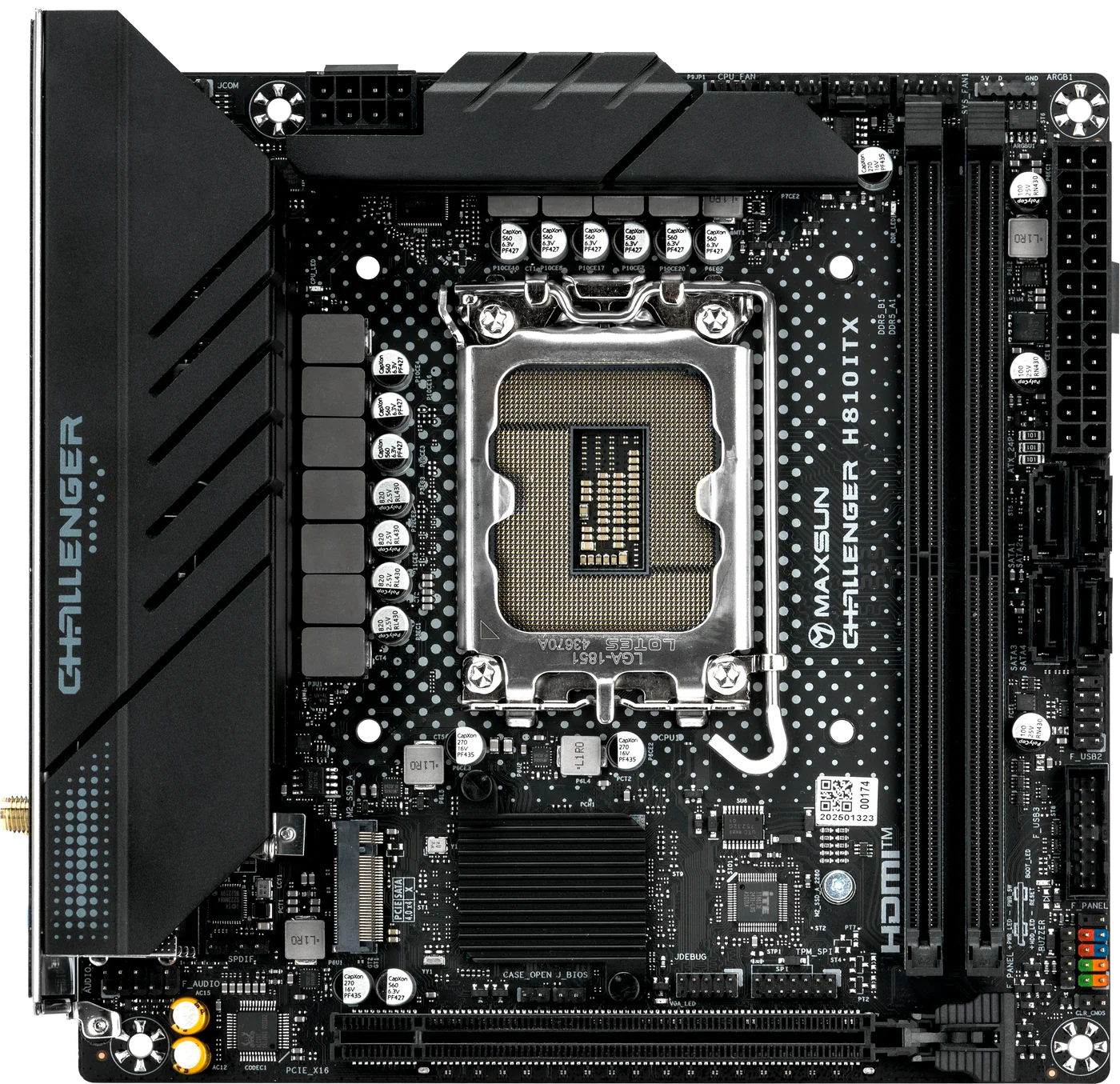 MAXSUN MS-Challenger H810ITX WIFI Motherboard - Mini-ITX Form
