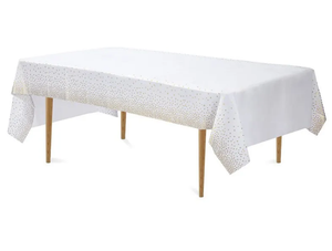 Dùng một lần vàng dot hình chữ nhật khăn trải bàn máy làm - Product Image 5