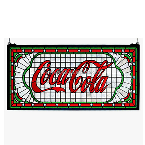 Panel de Vidrio para Ventana, Hecho a Mano, con Estructura Sólida, Personalizado al por Mayor, con Acabado Dorado, 5mm de Grosor - Product Image 2