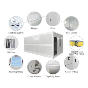 Contenedor plegable portátil para el hogar, <span class=keywords><strong>casa</strong></span> prefabricada <span class=keywords><strong>de</strong></span> 40 pies, peso ligero <span class=keywords><strong>de</strong></span> fábrica - Product Image 5