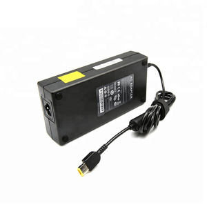 Ce Fcc Rohs cuadrado Pin Usb portátil de la fuente de alimentación del cargador del adaptador de enchufe de CC en PC Material ignífugo para Lenovo plana pin cargador ABS - Product Image 6