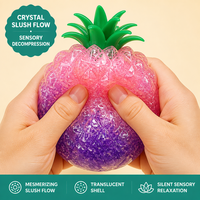 Jouets sensoriels Southpeak : Jouets Squishy en forme d'ananas, jouets anti-stress en TPR, vente en gros, OEM