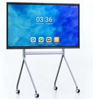 Tableau Blanc Interactif Intelligent IA 65/75/86 Pouces avec Caméra, Écran Tactile, Wi-Fi et Android 15 pour l'Éducation (Projet)