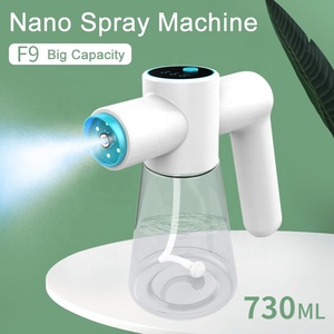Vaporizador de Cabello Portátil Recargable para <span class=keywords><strong>Barber</strong></span>ía 2024, Botella de Spray de Agua con Ozono y Nano Niebla de 730 ml, Distancia de Pulverización de 1-1.5 m - Product Image 4