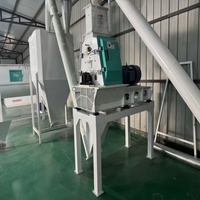 Broyeur à gouttes d'eau industriel pour la transformation des aliments pour animaux, machine de broyage à gouttes d'eau multifonctionnelle pour l'industrie agricole