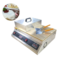Nouvelle machine à snack professionnelle en acier inoxydable électrique/gaz, machine à barbe à papa, glace, poulet frit, équipement de cuisson au four