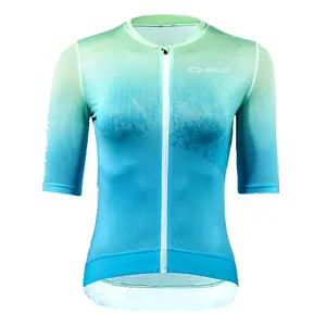 Low Price Hight Quality Cycling Jersey Trustworthy Supplier Short Sleeve Road Bike Cycling Female Jersey