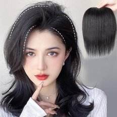 Fissaggio semplice idolo da donna integratore per capelli 8 pollici vietnamita Remy Clip-In di grado 12A facile da applicare parte di riparazione - Product Image 1