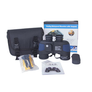 Jumelles marines OUTLOOK 7x50 avec télémètre intégré, boussole intégrée, robustes, étanches, mise au point individuelle, télescope flottant - Product Image 4