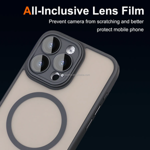 Étui de téléphone portable de qualité supérieure, respectueux de la peau, mat, en TPU+PC, résistant aux chocs, sûr, magnétique, étanche, anti-traces de doigts, pour - Product Image 5