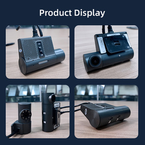 Caméra de tableau de bord intelligente 1080p 2CH 4G WIFI GPS avec double caméra, suivi GPS, bouton <span class=keywords><strong>SOS</strong></span>, commande vocale TTS pour voiture, taxi, camion - Product Image 4