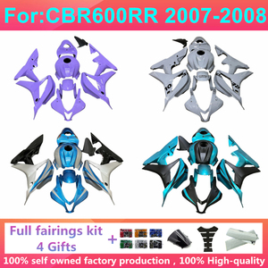 Kit de carénage complet pour moto compatible HONDA CBR600RR F5 CBR 600RR CBR600 2007 2008 07 08 – Ensemble de carénages en plastique Zxmt - Product Image 4